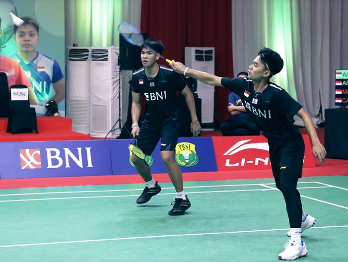 Ganda putra Leo Rolly Carnando/Daniel Marthin. (Foto: Dokumentasi PBSI)