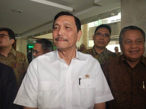 Menteri Koordinator Bidang Kemaritiman dan Investasi (Menko Marves) Luhut Binsar Panjaitan. Foto : Medcom/Annisa.