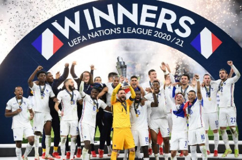 Dramatis, Prancis Comeback atas Spanyol untuk Menjuarai UEFA Nations League