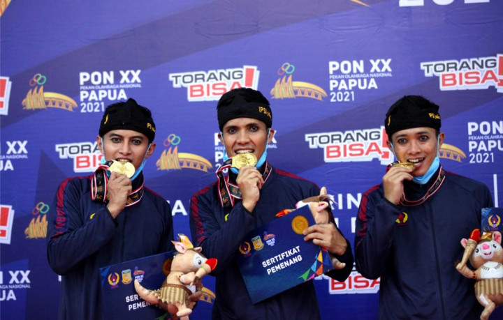 Jawa Barat Raih Emas di Pencak Silat