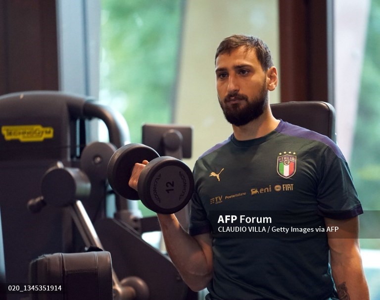 Kiper Italia, Gianluigi Donnarumma (AFP/Claudio Villa)