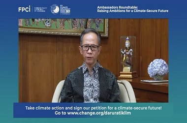 Indonesia Dalam Jalur Tepat untuk Tangani Dampak Perubahan Iklim