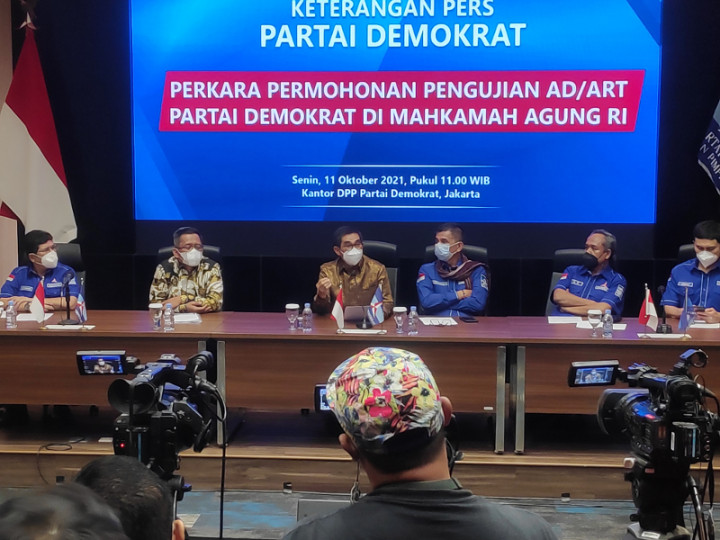 Demokrat Sebut Salah Satu Pihak Mencabut Gugatan AD/ART ke MA