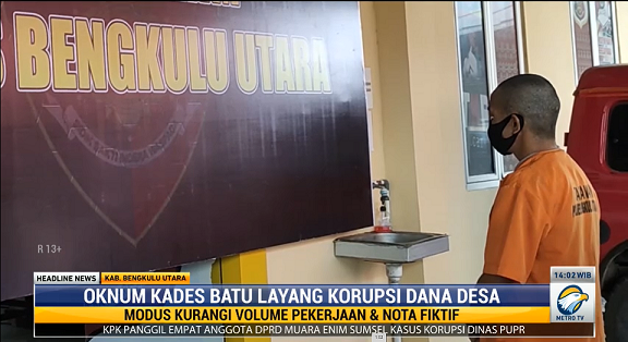 Buset! Kades di Bengkulu Korupsi Rp284 Juta Buat Jalan-jalan dan Bayar Pemandu Lagu