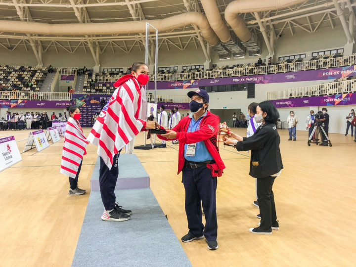 Mahasiswa Untar Torehkan Prestasi di Cabor Senam Artistik PON Papua