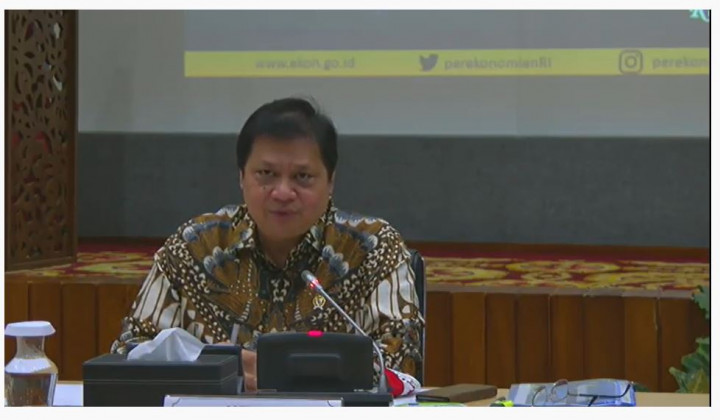 Menko Airlangga: Indeks Kesembuhan Covid-19 Indonesia Terbaik di ASEAN