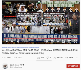 [Cek Fakta] Raja Arab Dikabarkan akan Turun Tangan Bebaskan Rizieq Shihab? Ini Faktanya