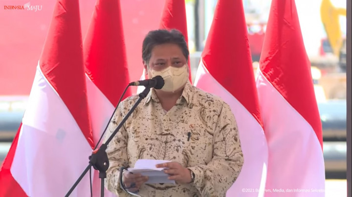 Airlangga dan Erick Thohir Kompak Sampaikan Manfaat Pembangunan Smelter Freeport di Gresik