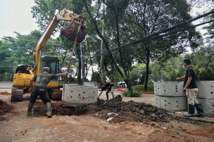 Pemprov DKI Target Buat Sumur Resapan di 22 Ribu Titik Tahun Ini