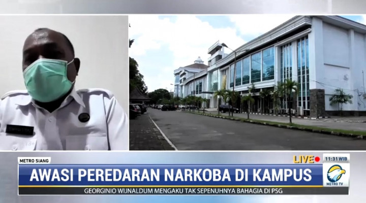 Mahasiswa USU Digerebek BNN, Seorang Perempuan Tergabung dalam Jaringan Pengedar