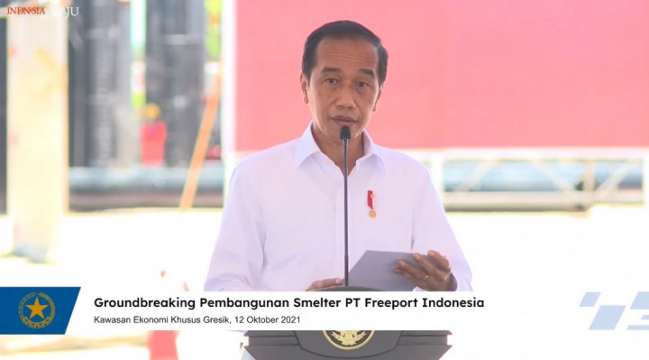 Jokowi: Smelter Freeport di Gresik Ciptakan Lapangan Kerja Baru