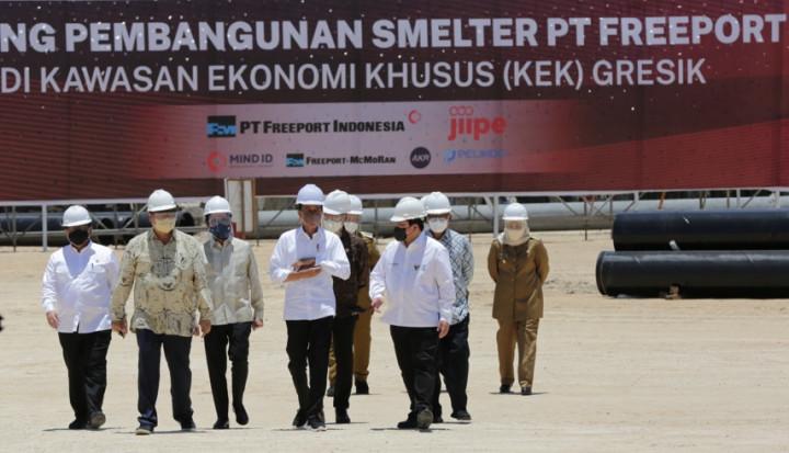 <i>Smelter</i> Freeport Gresik Terbesar di Dunia, Investasi Capai Rp42 Triliun