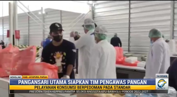 Tim Pengawas Kesehatan dan Doping Pantau Dapur Konsumsi PON Papua