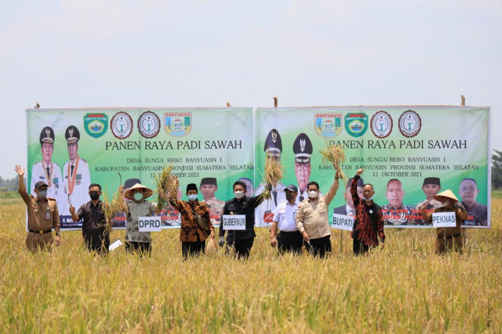 Gubernur Sumsel Dianugerahi Tokoh Tani Nasional