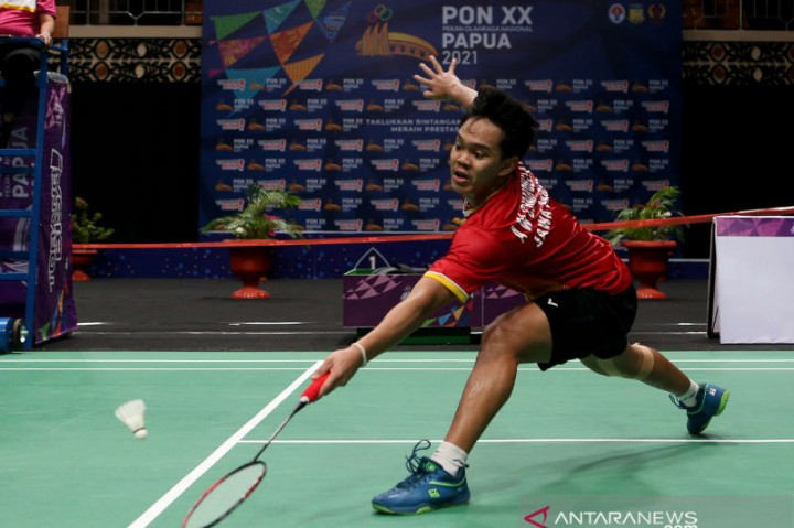 Hari Ini, Bulu Tangkis PON Papua Perebutkan Lima Medali Emas