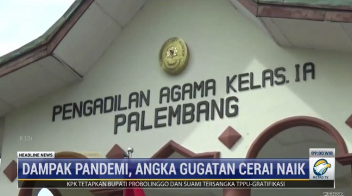 Angka Perceraian di Palembang Melejit selama Pandemi Covid-19, Sehari 10 Gugatan