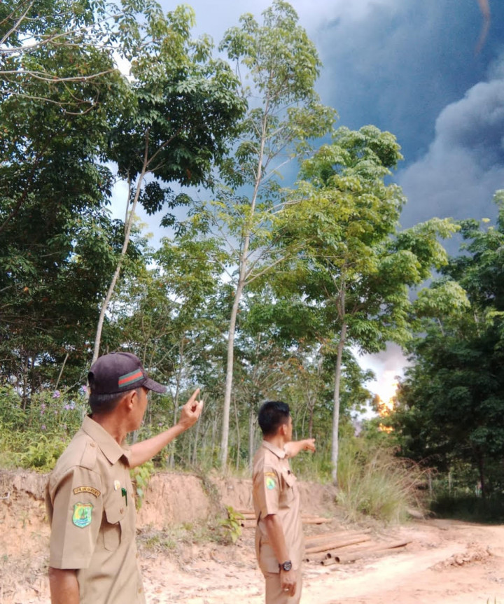 3 Sumur Minyak Ilegal di Musi Banyuasin Meledak, Api Belum Bisa Dipadamkan