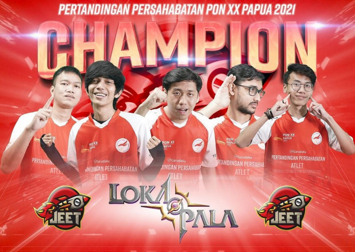 Ini Dia Juara Game Lokapala di PON XX Papua 2021