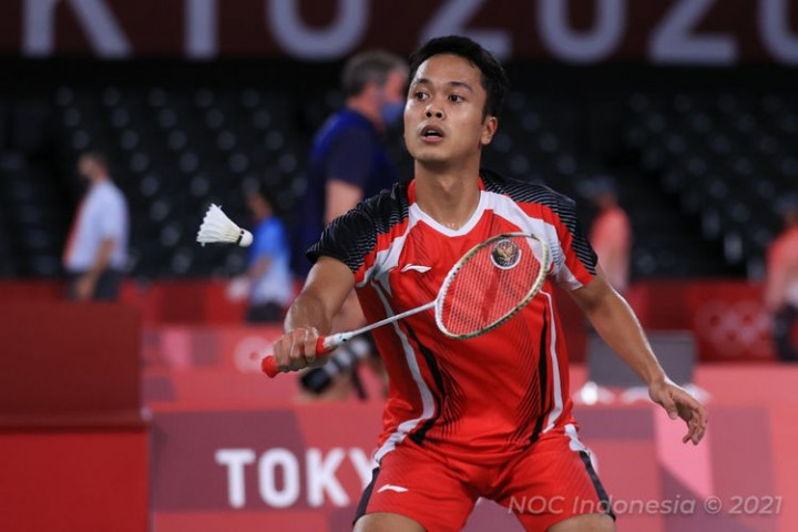 Piala Thomas: Anthony Sinisuka Ginting Bawa Indonesia Unggul