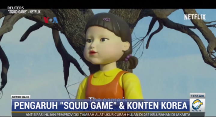 Pengaruh “Squid Game” dan Konten Korea di AS