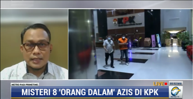 8 Petugas KPK Jadi Orang Dalam Aziz, KPK: Itu Mustahil