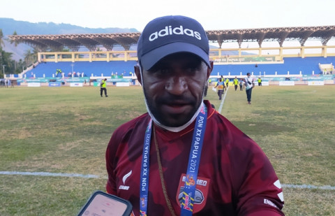 Ortisan Sebut Final Sepak Bola Sore Nanti tak Mudah Bagi Papua