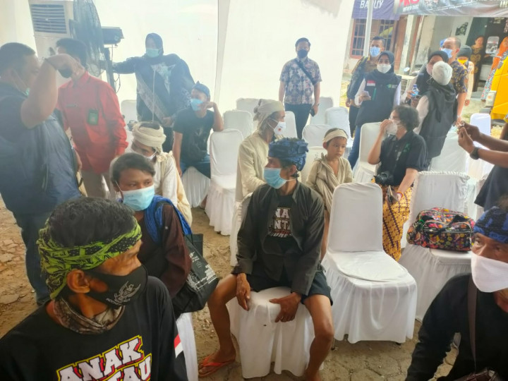 Kemendikbudristek Gelar Vaksinasi untuk 1.000 Masyarakat Adat Badui