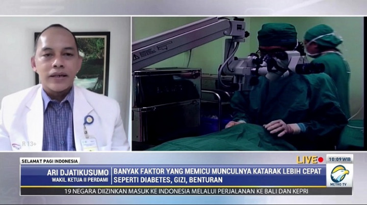 Katarak Tak Hanya Mengancam Usia Lansia