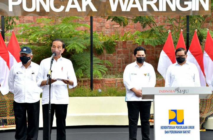 Foto: Jokowi Resmikan 3 Proyek Pendukung Pariwisata Labuan Bajo