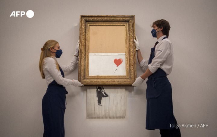 Karya Seni Seniman Inggris Diperkirakan Terjual Hingga Rp84,6 Miliar