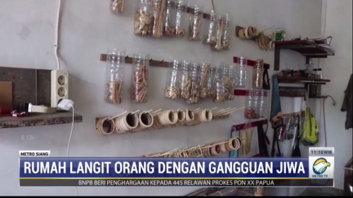 Rumah Langit di Sumut, Wadah  ODGJ Berkreativitas