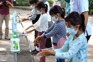 Cuci Tangan Pakai Sabun Jadi Salah Satu Modal Penting Kesuksesan PTM