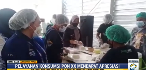 Pelayanan PT Pangansari Utama Selama PON XX Papua Diapresiasi