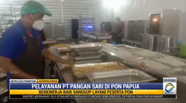 Jadi Penyedia Makanan untuk Kontingen PON 2020, Pelayanan PT Pangansari Utama Dinilai Memuaskan