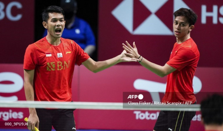 Piala Thomas: Fajar/Rian tak Terbendung, Indonesia Perbesar Keunggulan