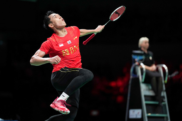 Jonatan Menang, Indonesia Juara Thomas Cup 2020