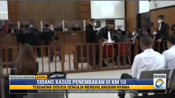 Didakwa Pasal Berlapis, Terdakwa Kasus Penembakan Laskar FPI Tak Ajukan Eksepsi