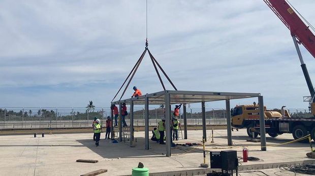 Cek Pit Sirkuit Mandalika, Pakai Bangunan Modular