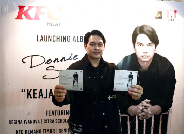 Obati Kerinduan Penggemar, Donnie Sibarani Rilis Album Perdana