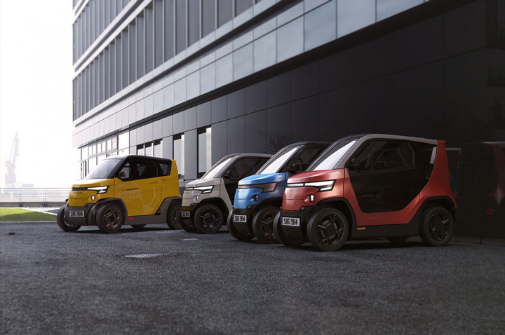 Israel Bikin Mobil Listrik CT-1 yang Bisa Menciut