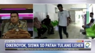 Waduh! Siswa SD Dikeroyok Tiga Teman Hingga Patah Tulang Leher