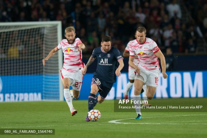 Messi Bantu PSG Atasi Perlawanan RB Leipzig