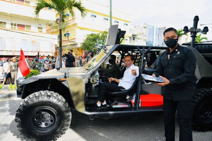 Spesifikasi Rantis P6 ATAV V1 yang Ditumpangi Jokowi