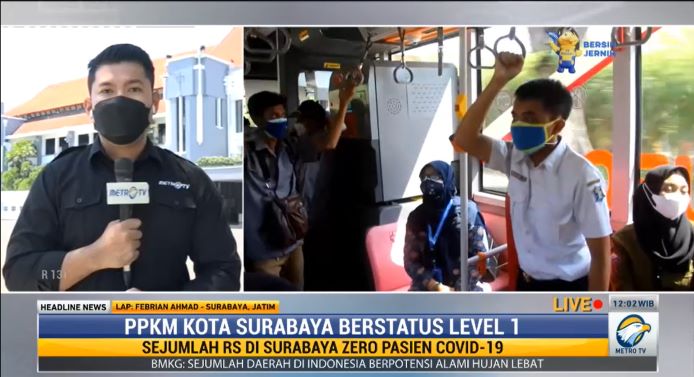 Surabaya Masuk PPKM Level 1, Pemulihan Ekonomi Mulai Dilakukan