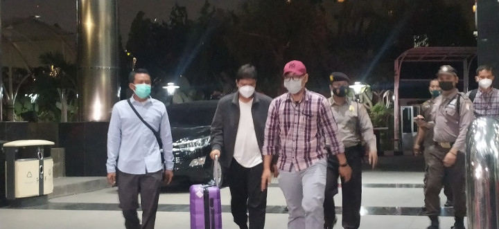 Bupati Kuansing Tiba di Gedung Merah Putih KPK