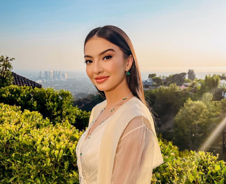 Raline Shah Jadi Tamu Spesial World Premiere Film Eternals di Hollywood
