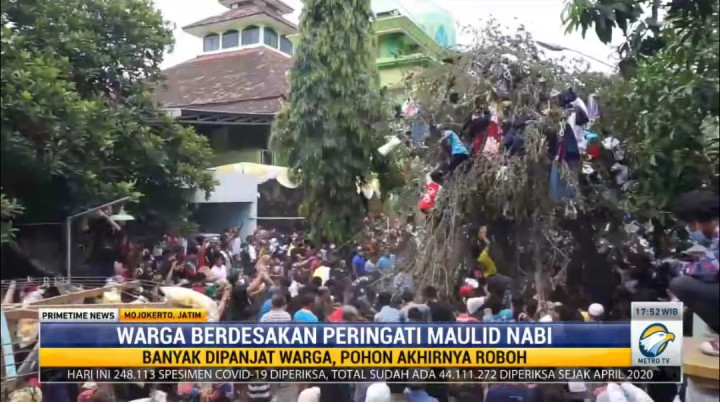 Keresan, Tradisi Peringatan Maulid Nabi di Mojokerto