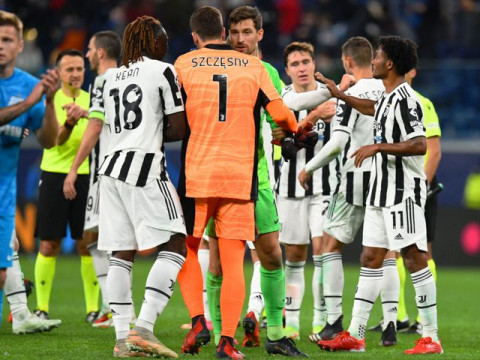 Juventus Menang Tipis di Markas Zenit