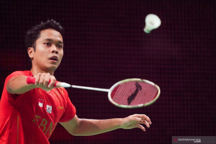 Denmark Open: Anthony Ginting Cedera Pinggang, Vito Kalah