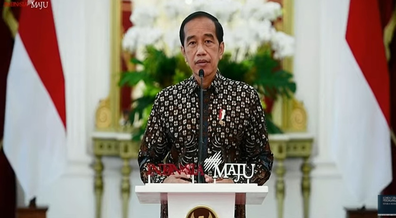 Presiden Joko Widodo (Jokowi). Dok. Tangkapan Layar